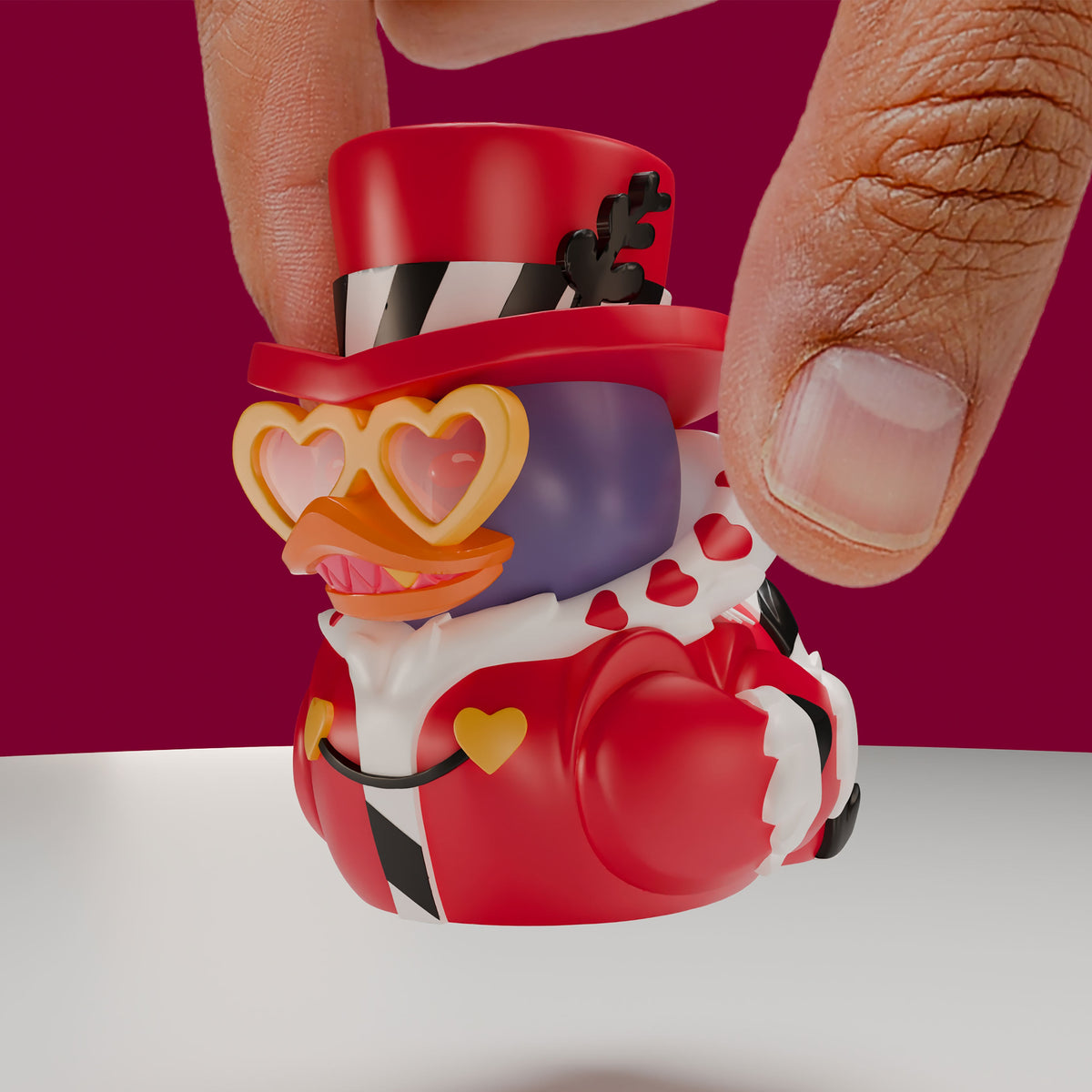 Imagen del producto Hazbin Hotel - Pato decorativo Valentino Mini TUBBZ