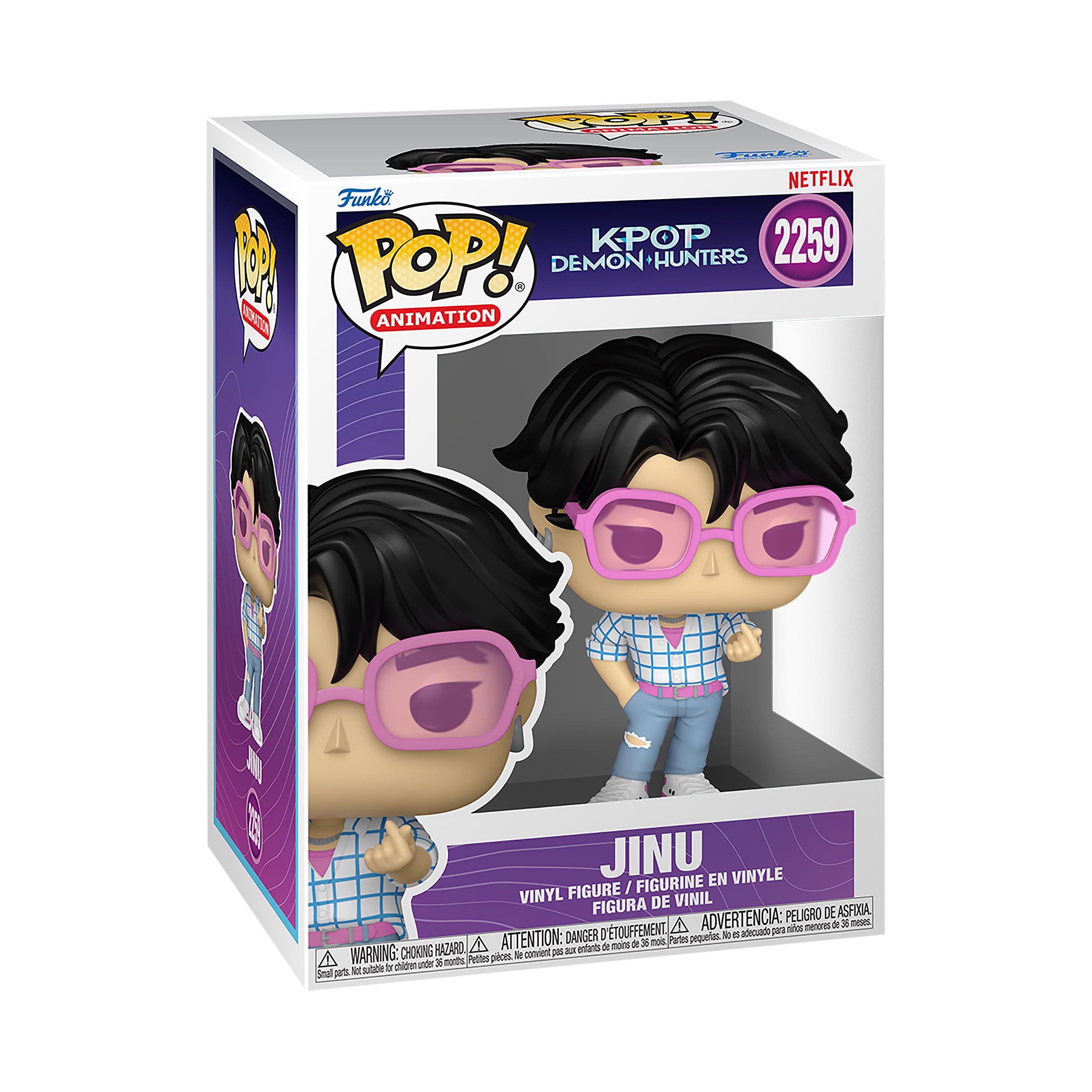 Imagen del producto KPop Demon Hunters - Jinu Figura Funko Pop!