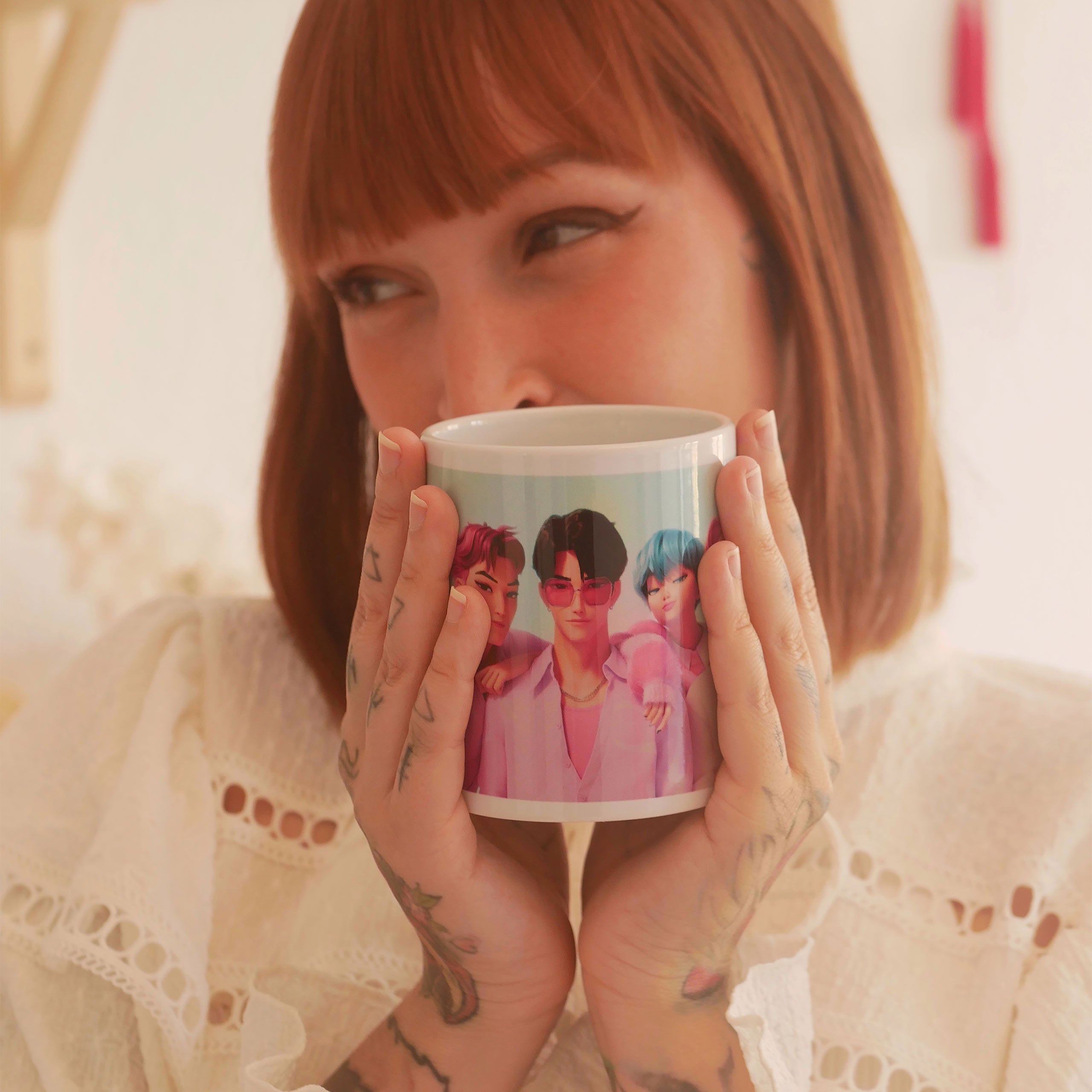 Imagen del producto KPop Demon Hunters - Taza Saja Boys