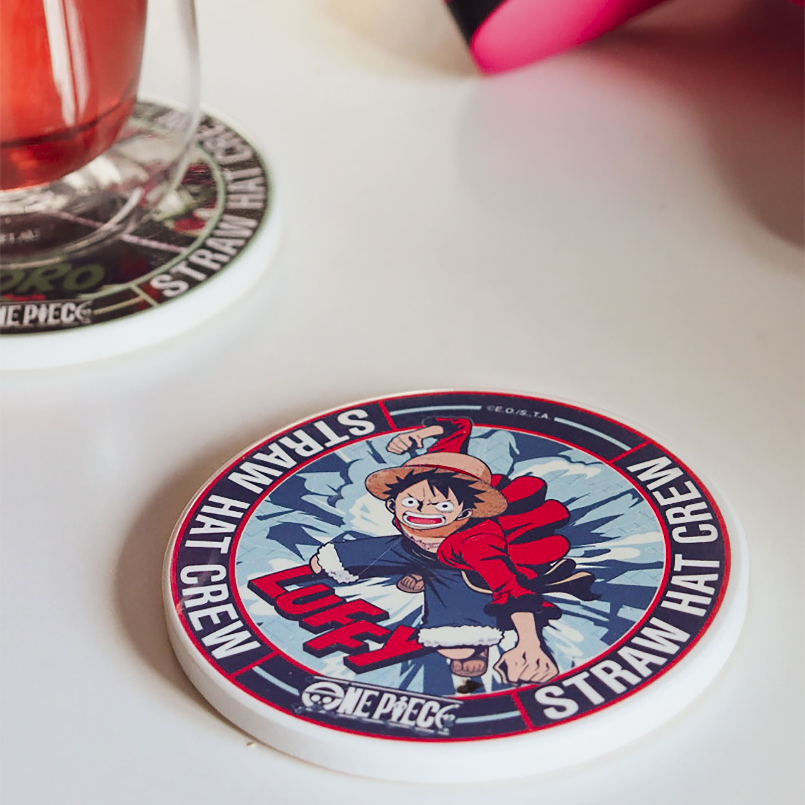 Imagen del producto One Piece - Posavasos Monkey D. Luffy