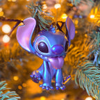Imagen del producto Stitch Adorno para árbol de Navidad metalizado - Lilo & Stitch
