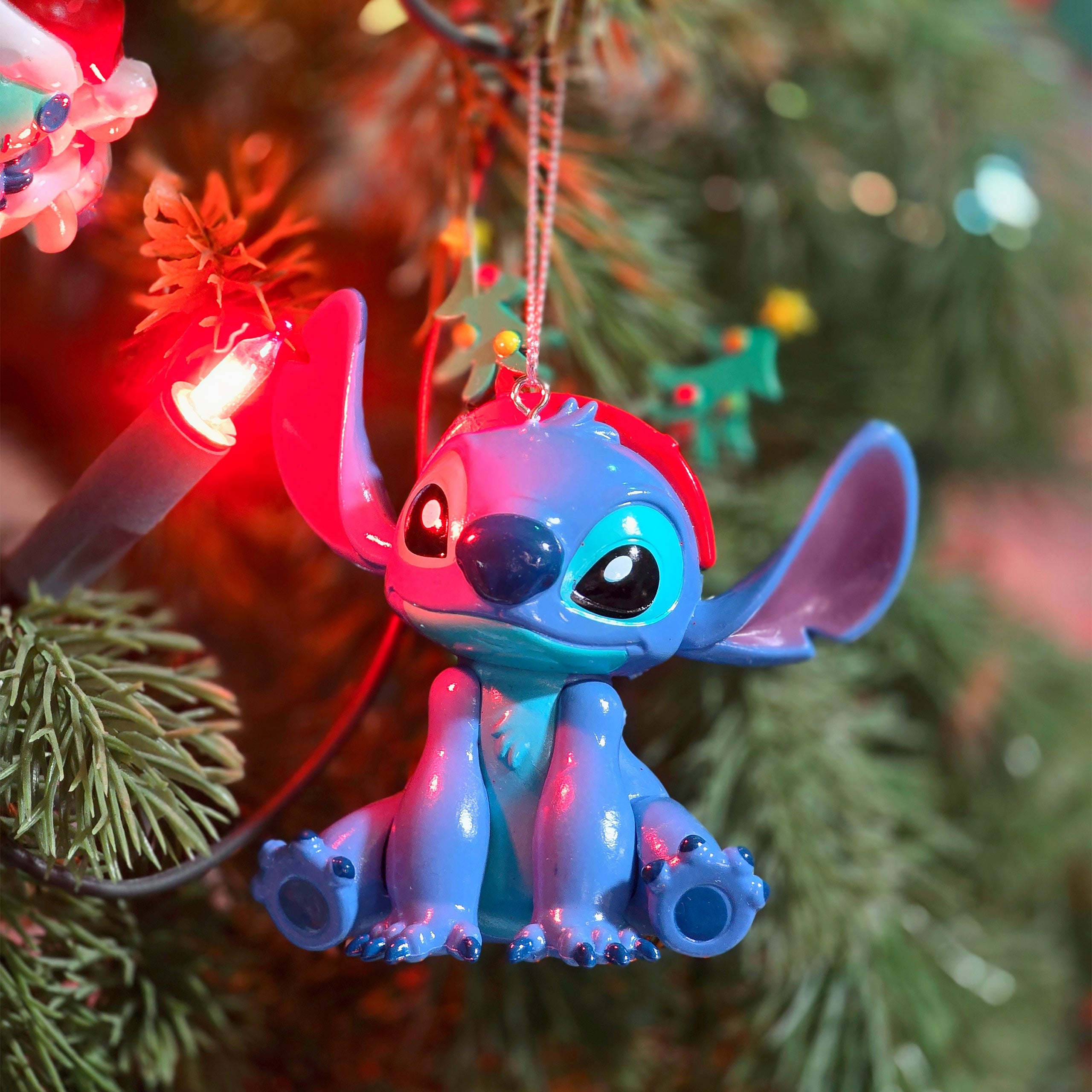 Product image Stitch Sitting Christmas Tree Ornament - Lilo & Stitch