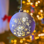 Imagen del producto Bola de Navidad con luz de Stitch - Lilo & Stitch