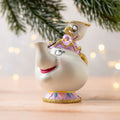Imagen del producto La Bella y la Bestia - Señora Potts y Chip adorno para árbol de Navidad