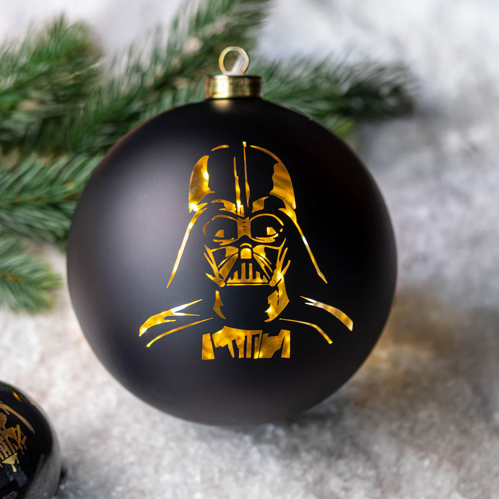 Imagen del producto Star Wars - Bola de Navidad de Darth Vader con luz