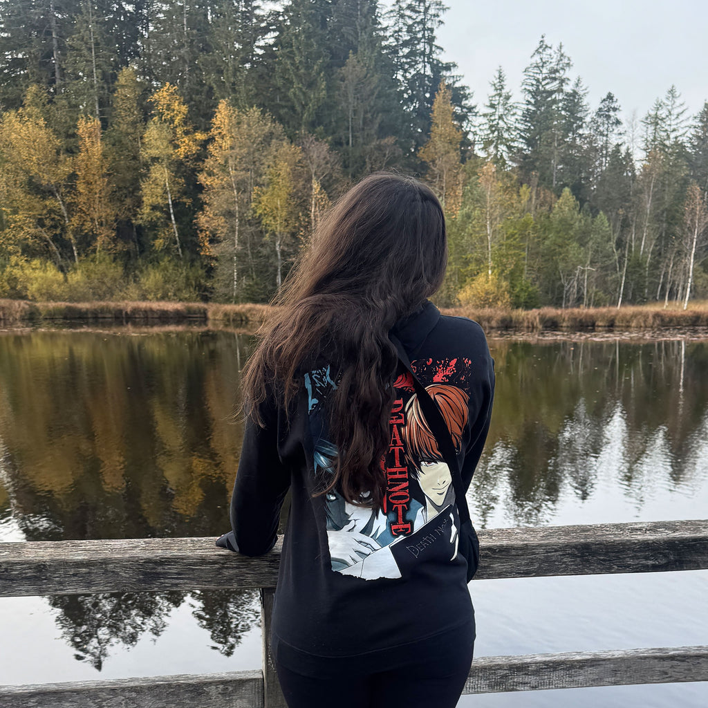 Imagen del producto Death Note - Sudadera con capucha Paranormal negra