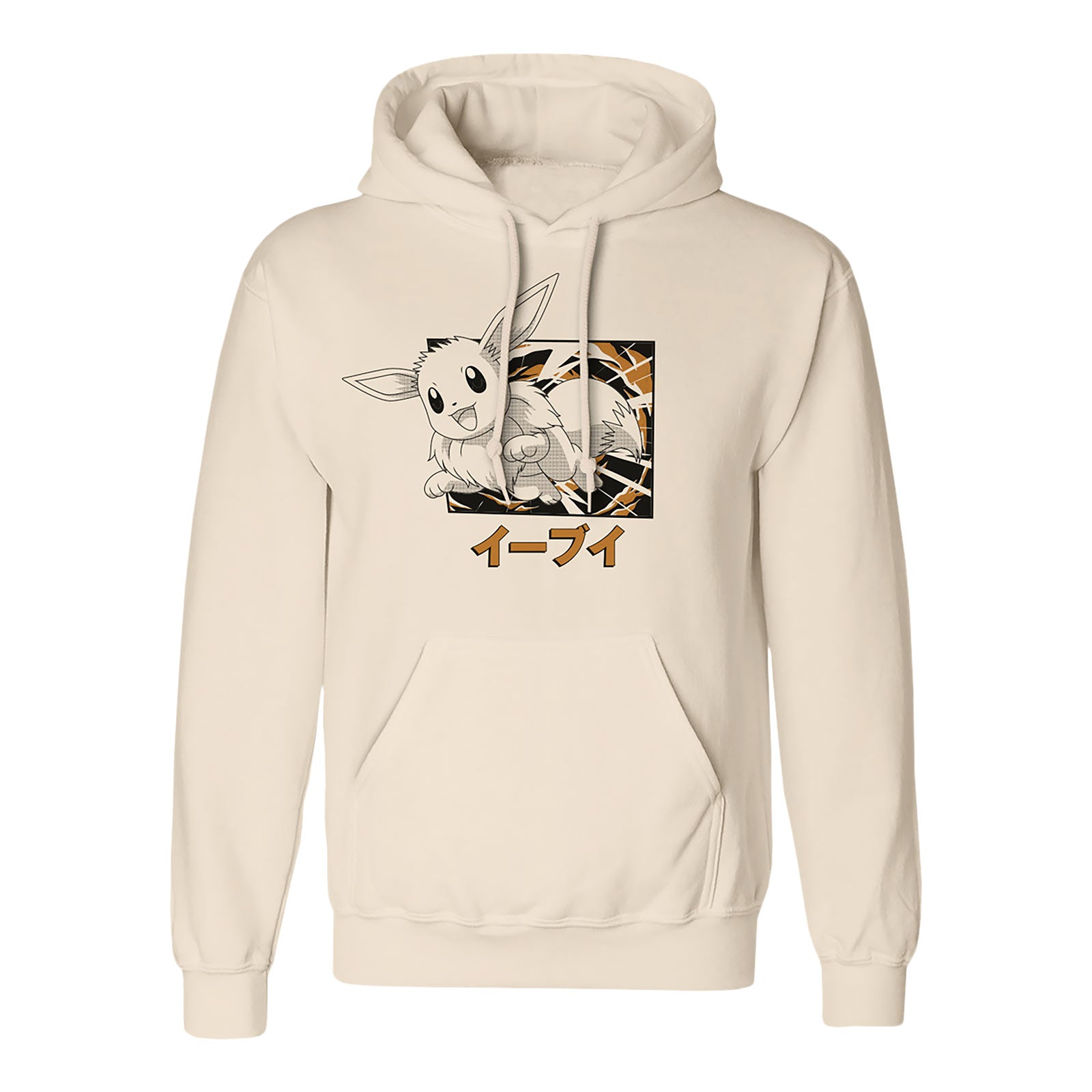 Imagen del producto Pokémon - Sudadera con capucha Katakana Evolución de Eevee