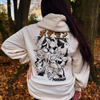 Imagen del producto Pokémon - Sudadera con capucha Katakana Evolución de Eevee