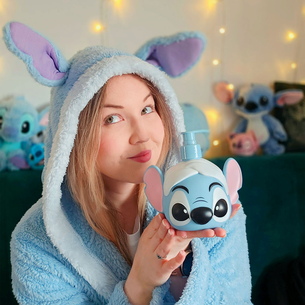 Imagen del producto Dispensador de jabón de Stitch con gel lavante - Lilo & Stitch