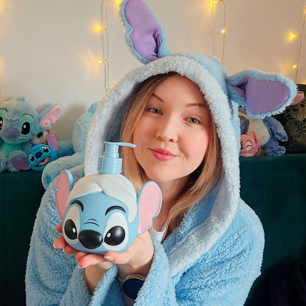 Imagen del producto Dispensador de jabón de Stitch con gel lavante - Lilo & Stitch