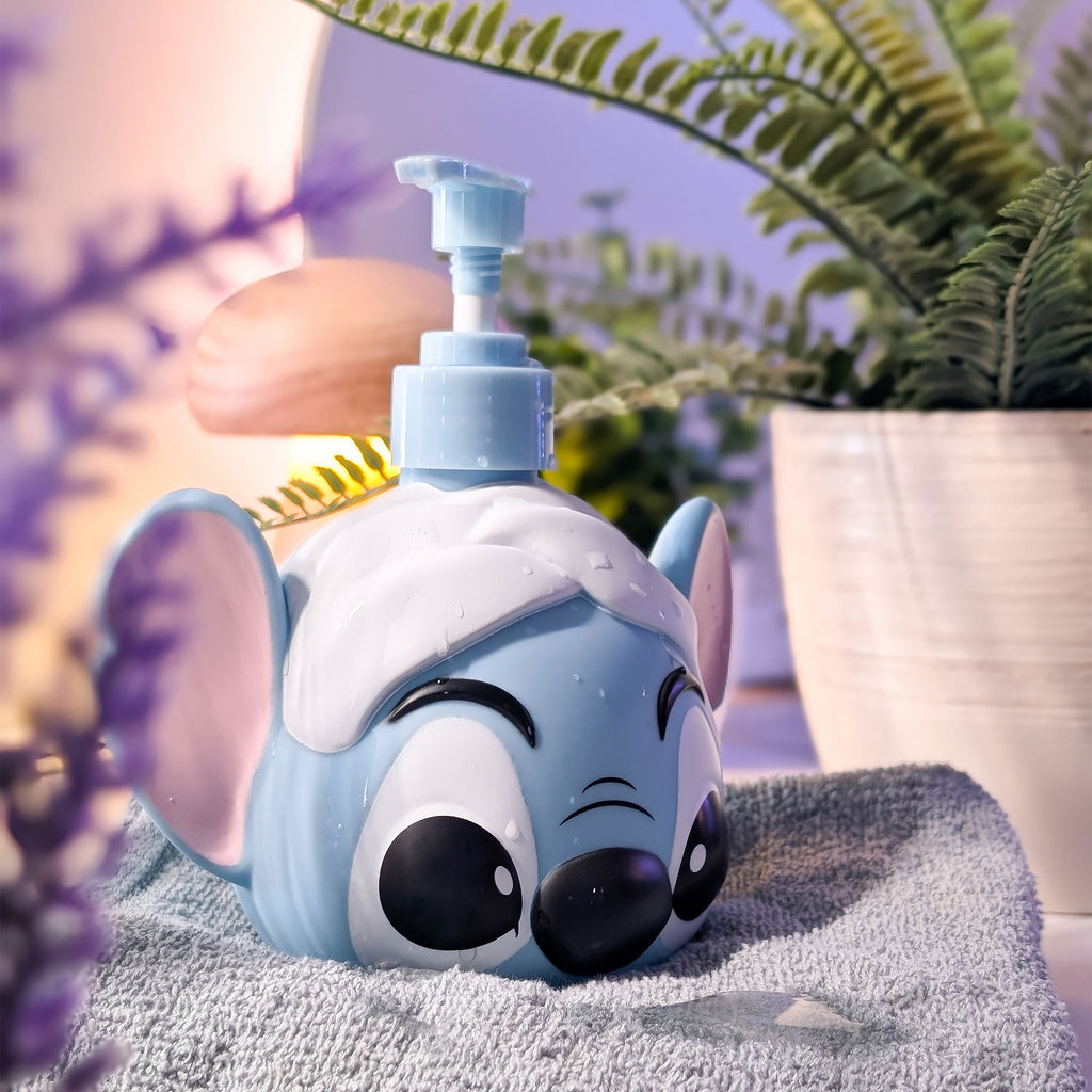 Imagen del producto Dispensador de jabón de Stitch con gel lavante - Lilo & Stitch