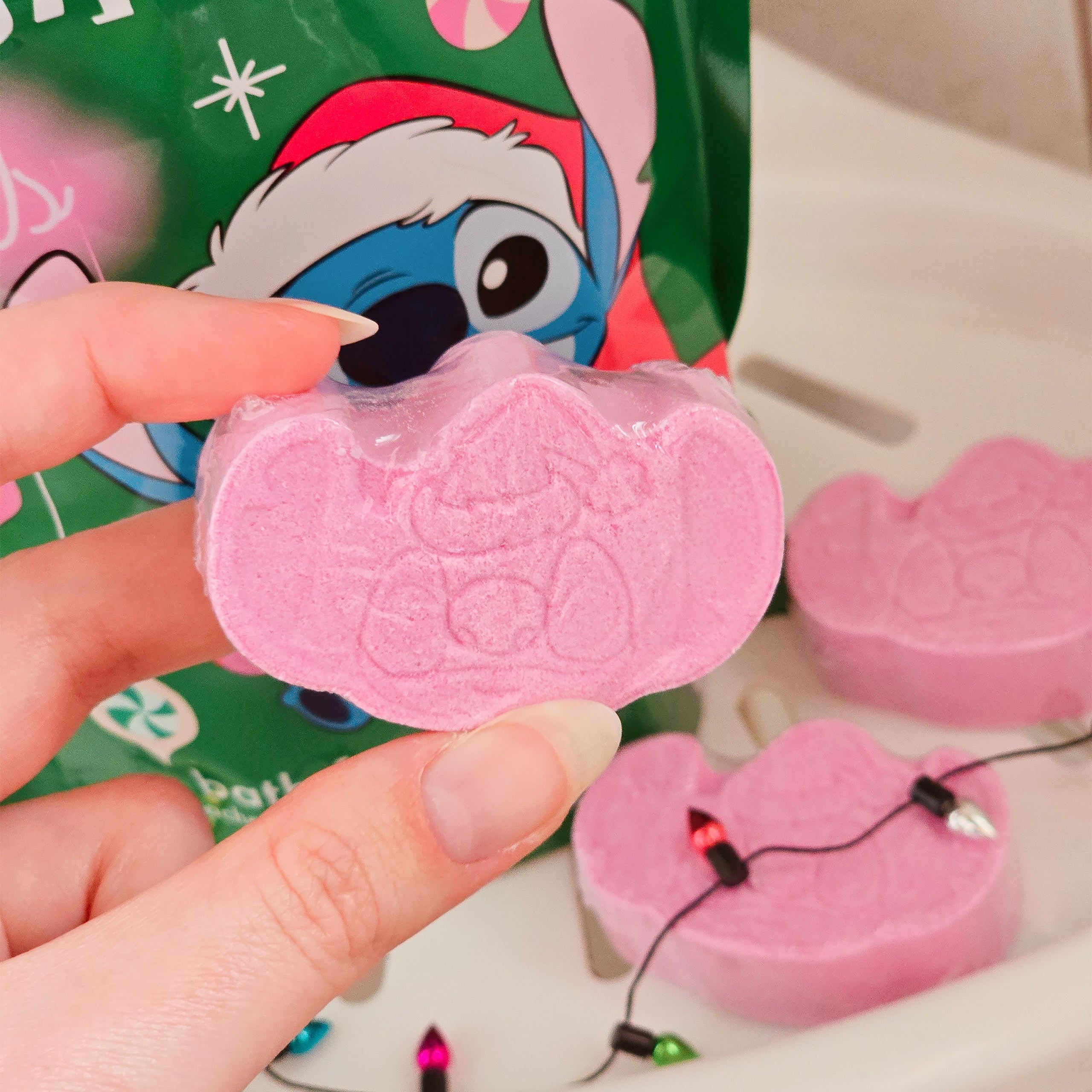 Imagen del producto Stitch-mas Set de 6 bombas de baño - Lilo & Stitch