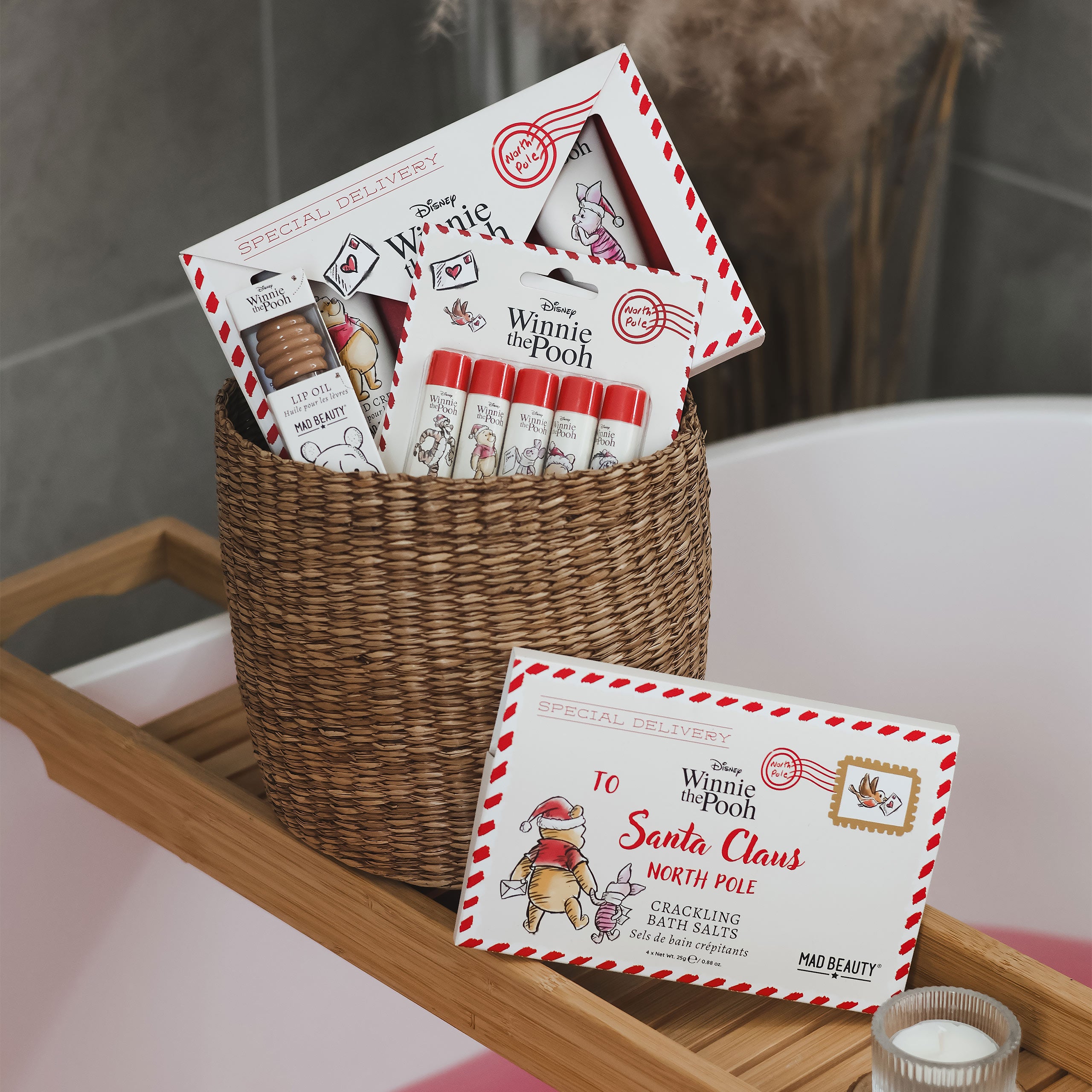 Imagen del producto Winnie the Pooh - X-mas sales de baño crepitantes