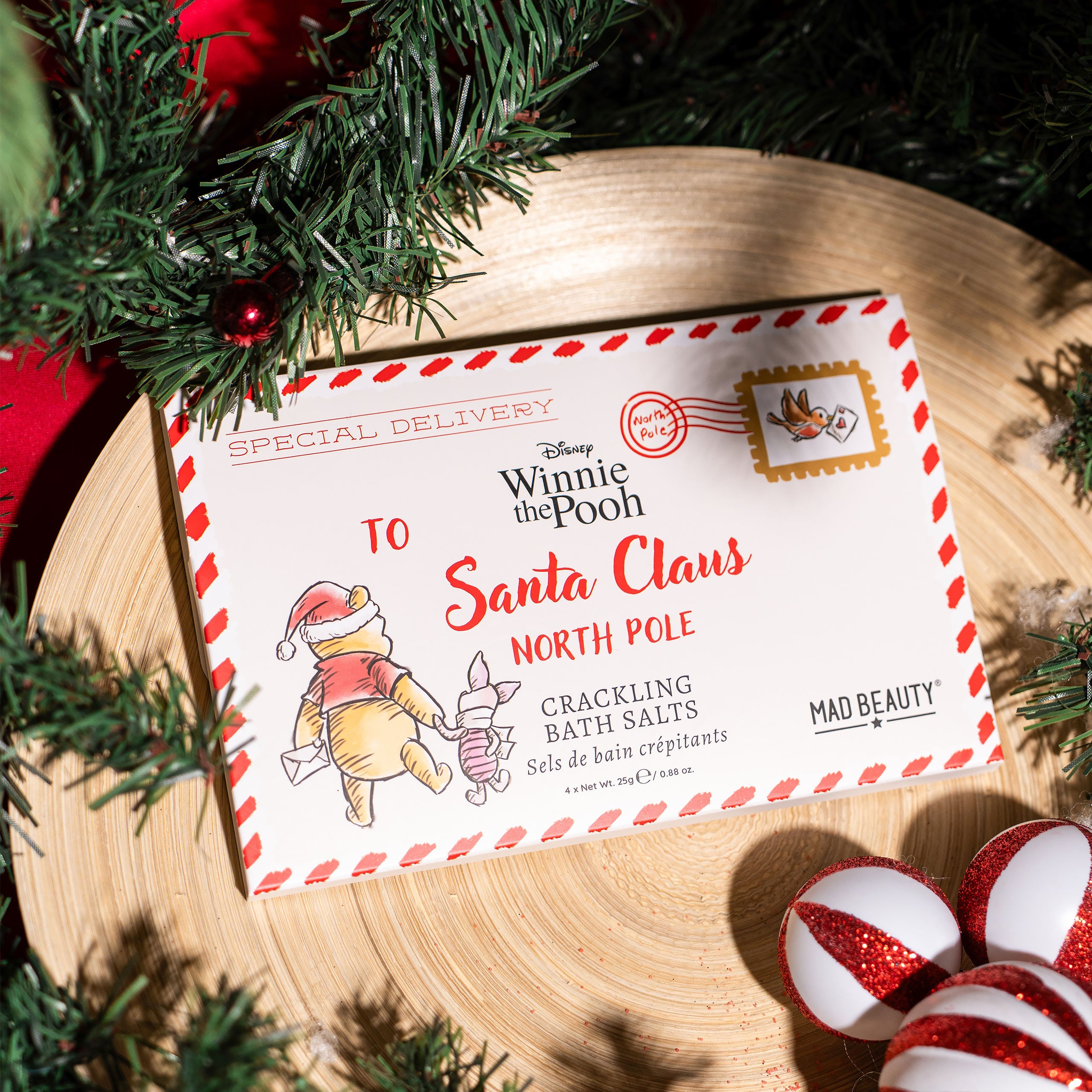 Imagen del producto Winnie the Pooh - X-mas sales de baño crepitantes