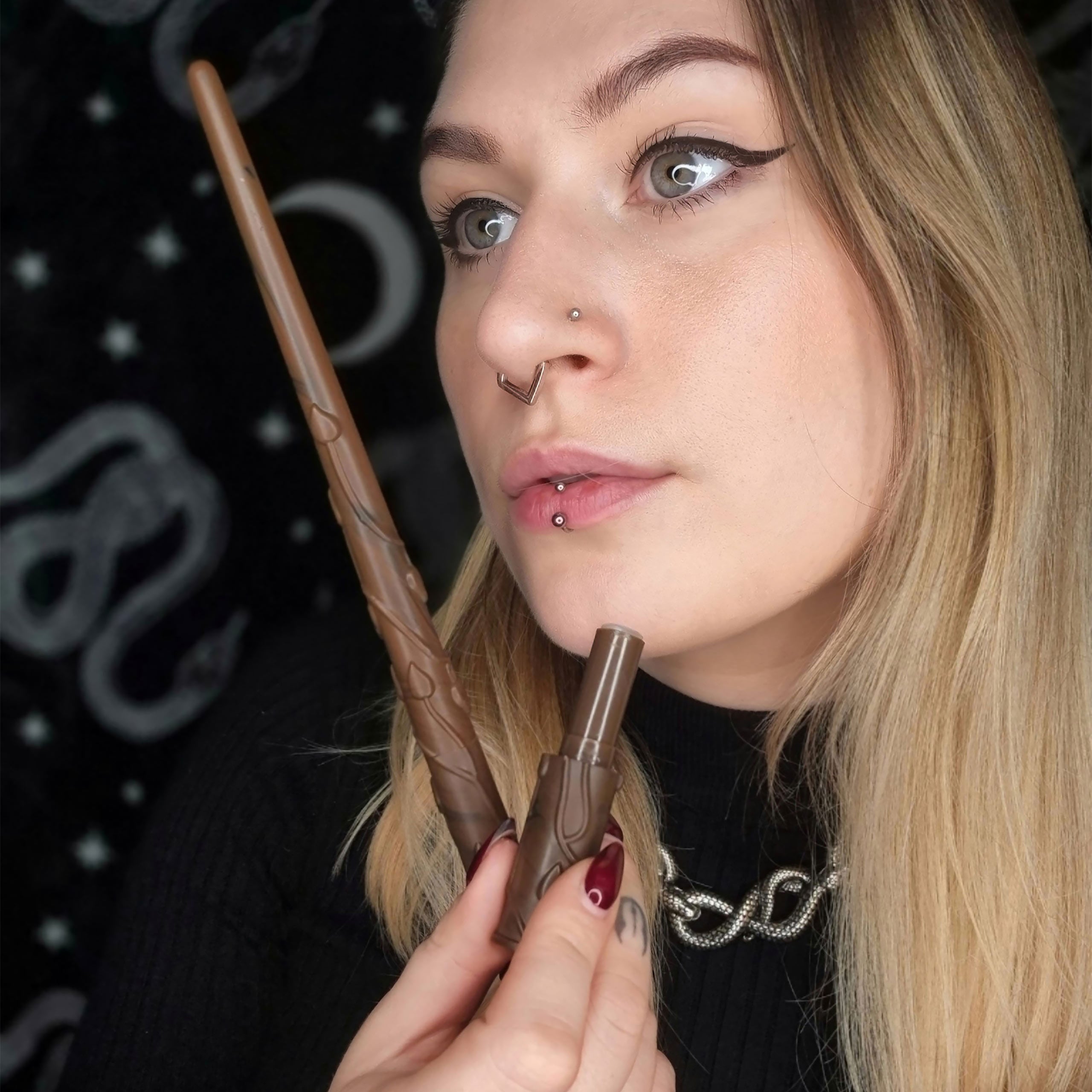 Imagen del producto Harry Potter - Bálsamo labial con forma de varita
