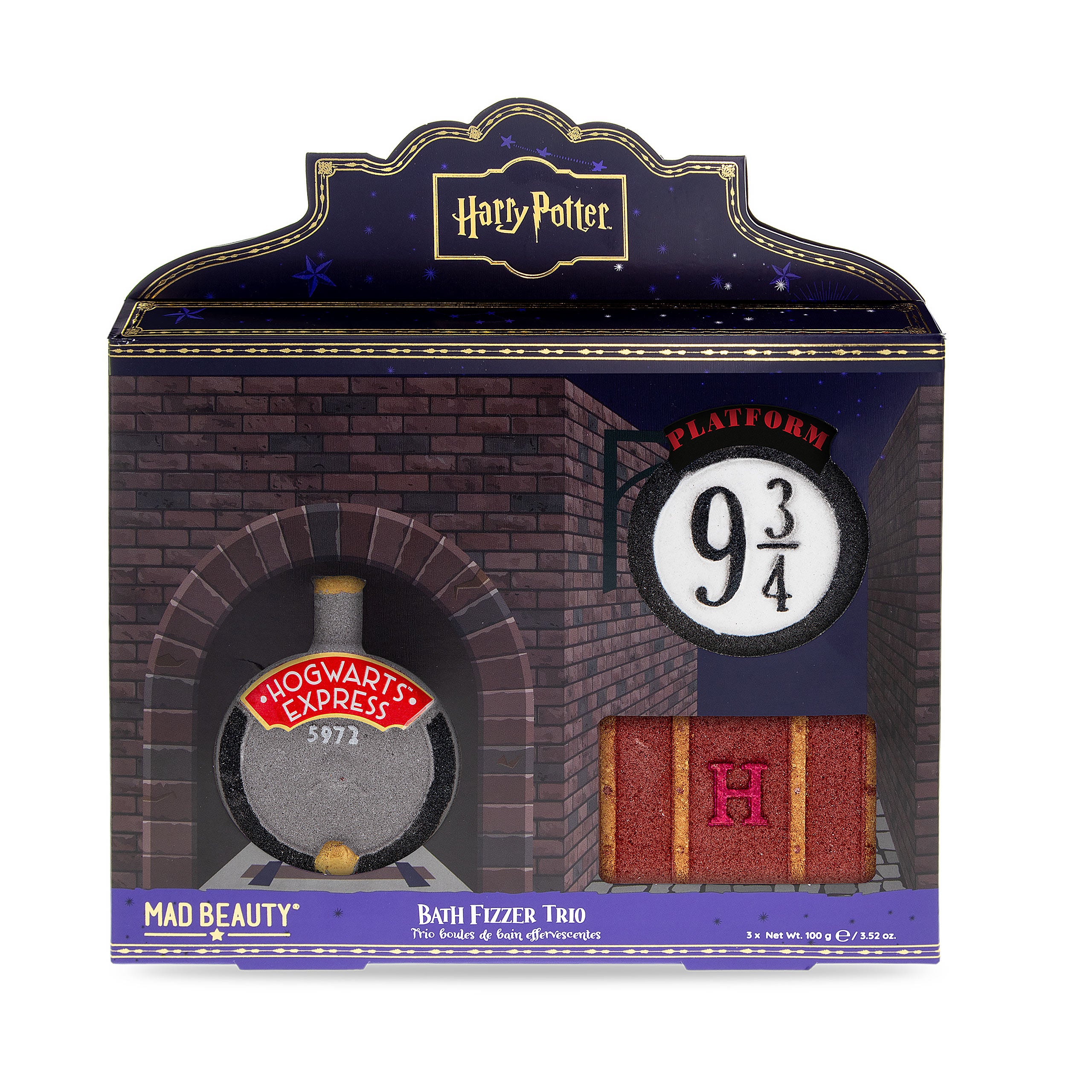 Imagen del producto Harry Potter - Set de 3 bombas de baño Andén 9 3/4
