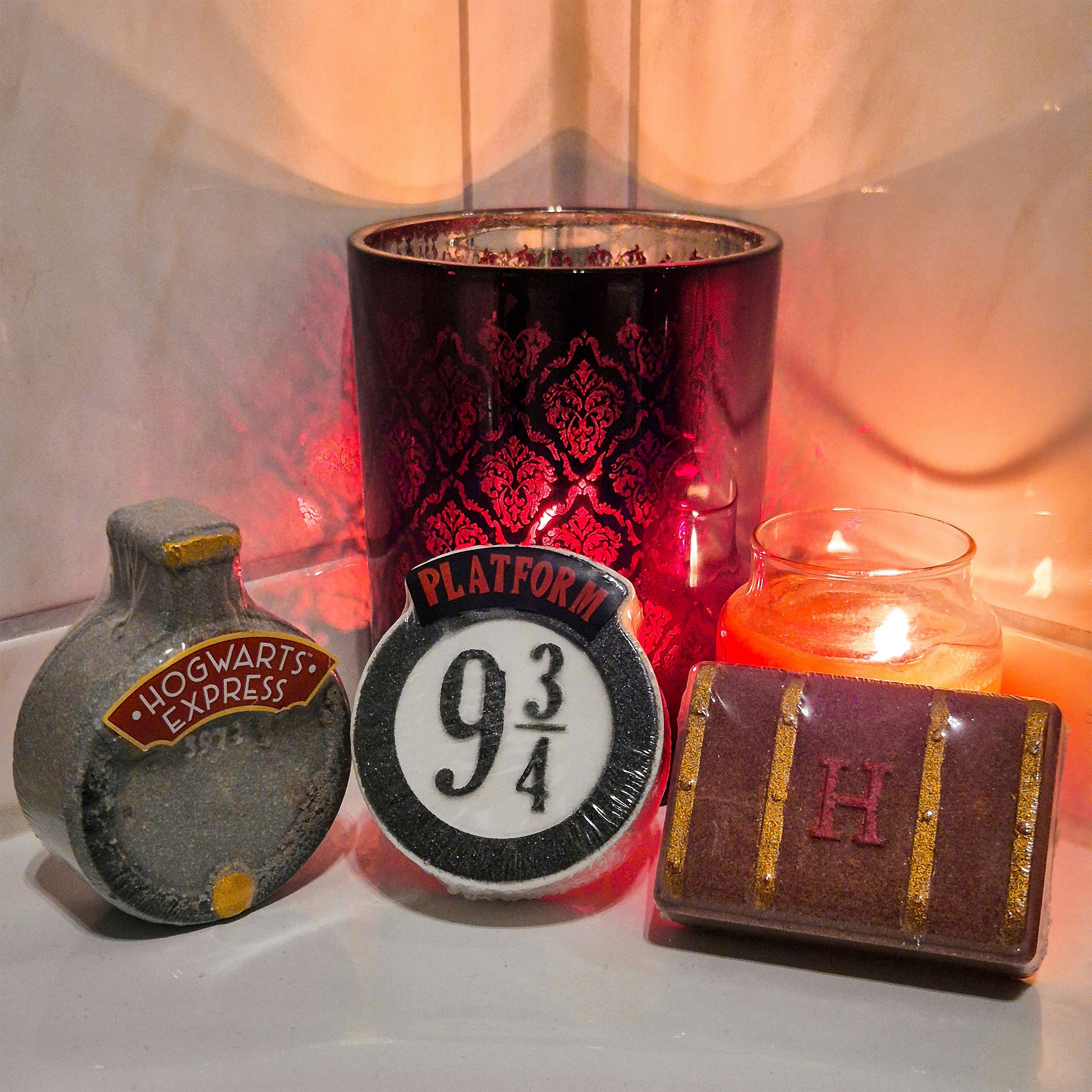 Imagen del producto Harry Potter - Set de 3 bombas de baño Andén 9 3/4