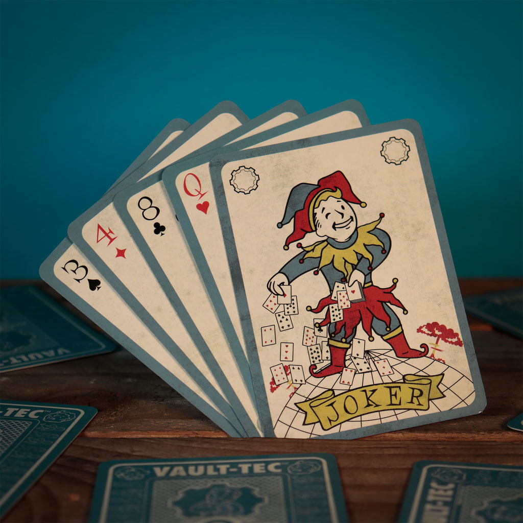 Imagen del producto Fallout - Baraja de cartas Vault-Tec