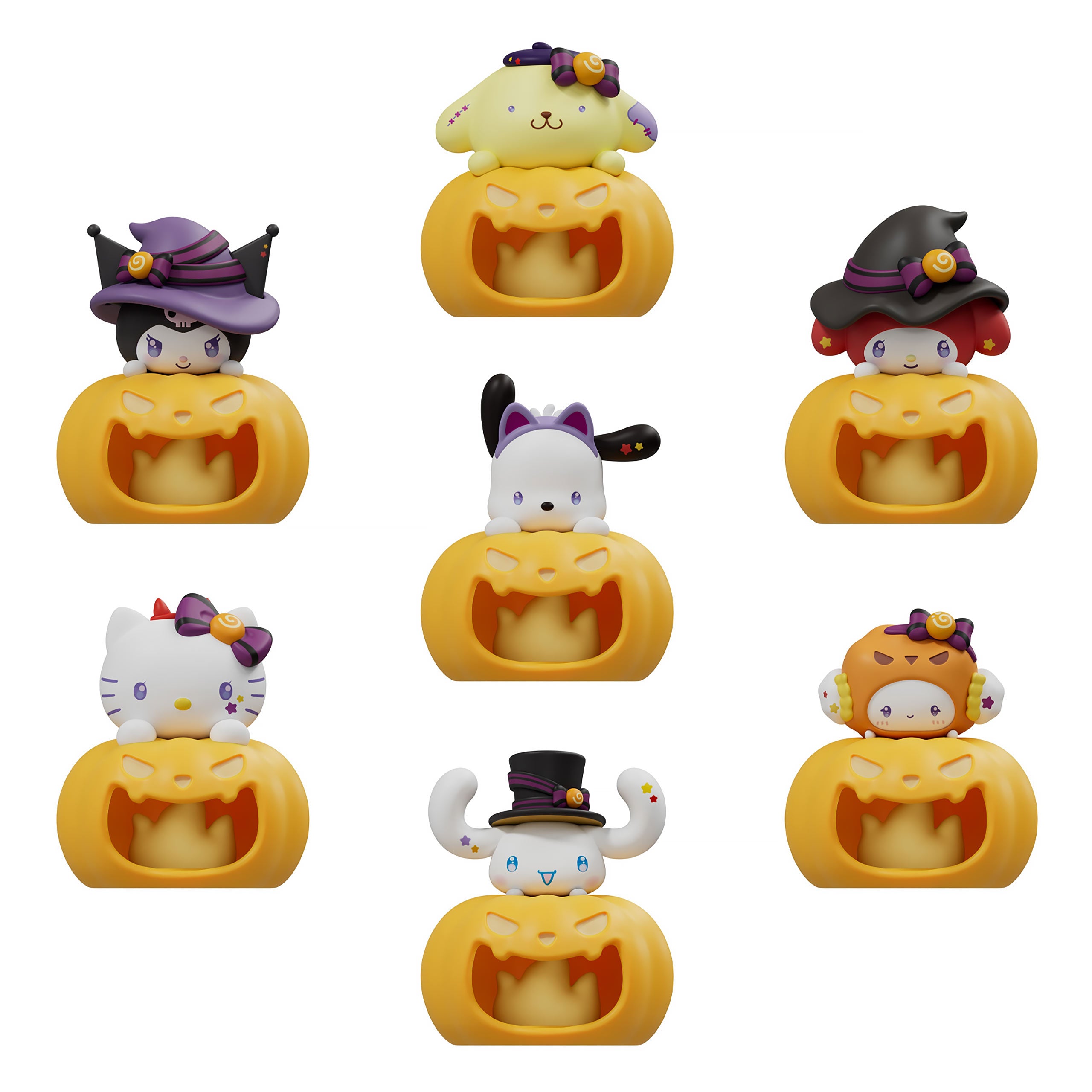 Imagen del producto Sanrio - Figura sorpresa Hello Kitty and Friends Family Trickster Night Light Ornaments