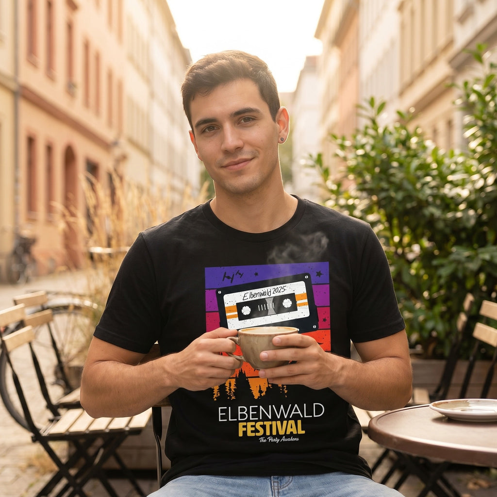 Imagen del producto Elbenwald Festival - Camiseta Tape negra