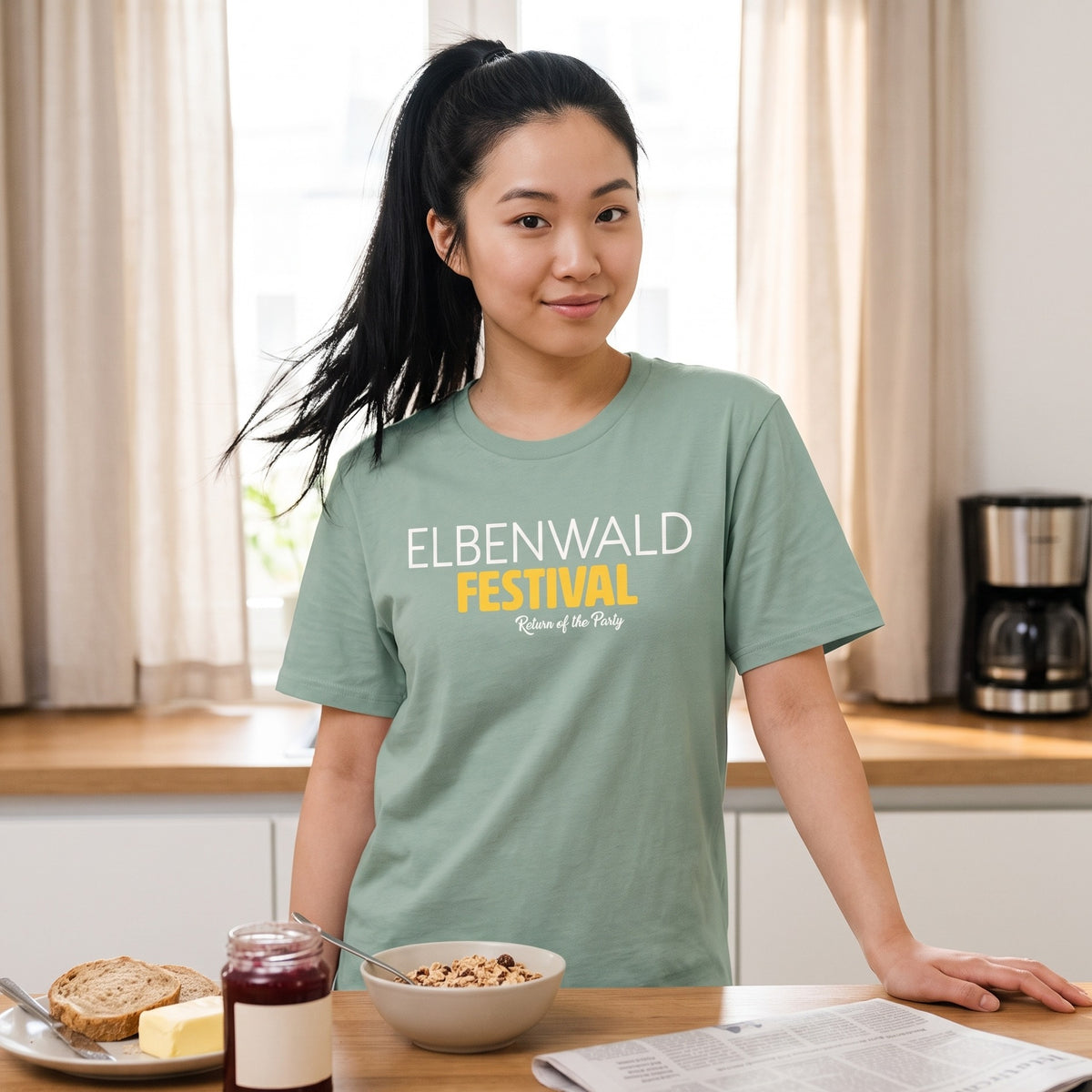 Imagen del producto Elbenwald Festival - Camiseta Line-Up