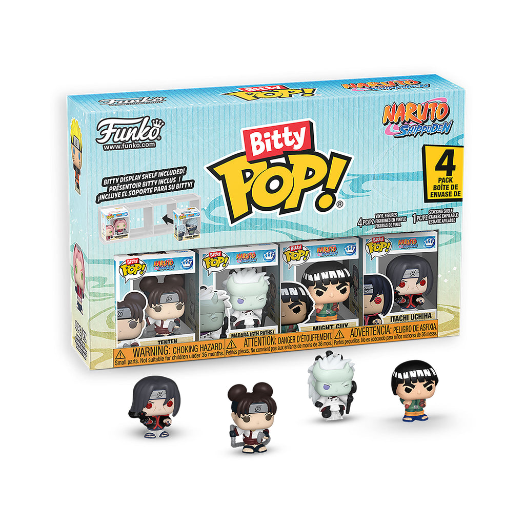 Imagen del producto Naruto - Battles Funko Bitty Pop set de 4 figuras Serie 3