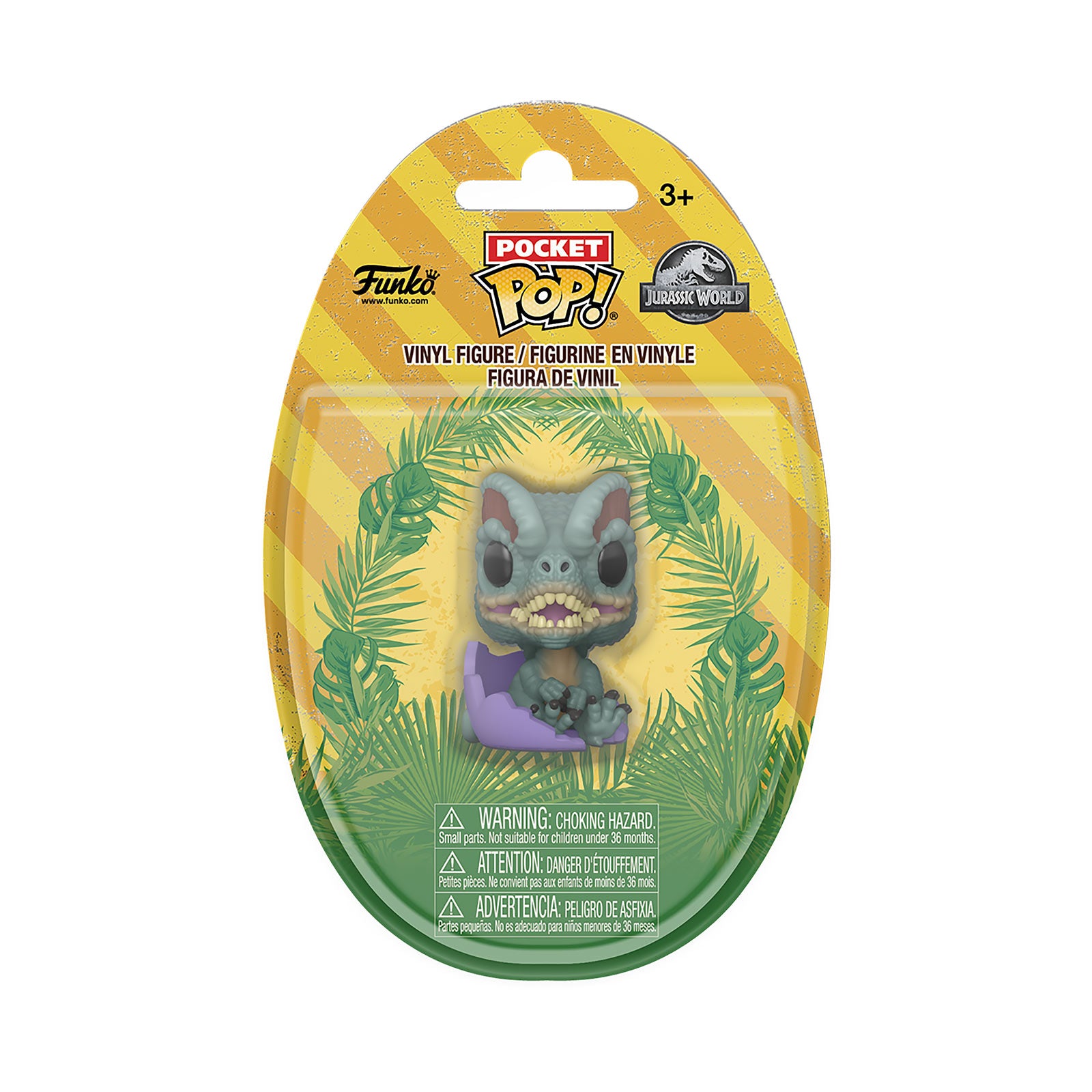 Imagen del producto Jurassic Park - Figura Funko Pocket Pop Huevo Dilophosaurus