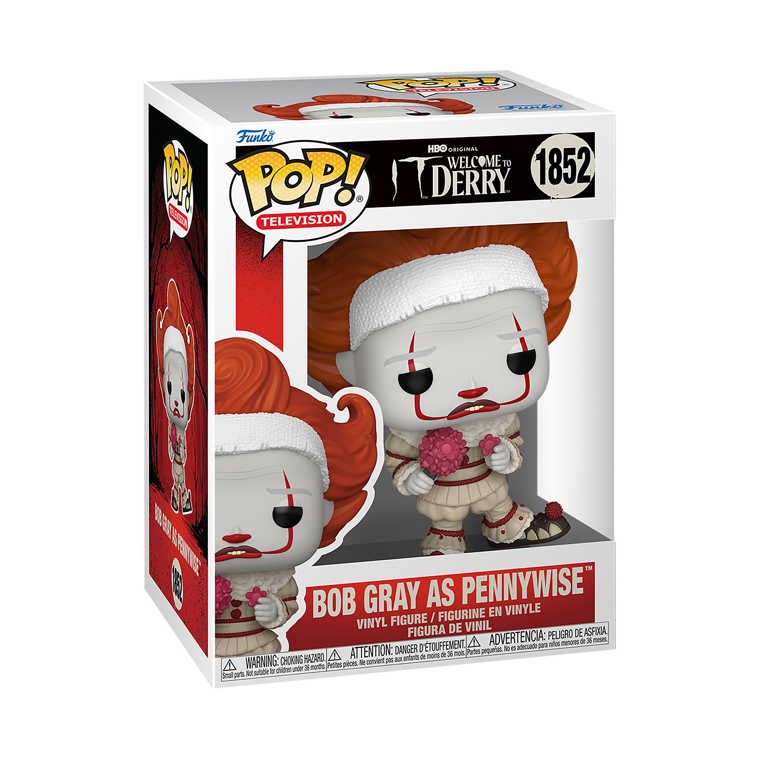 Imagen del producto Stephen King IT: Welcome to Derry - Bob Gray como Pennywise figura Funko Pop!