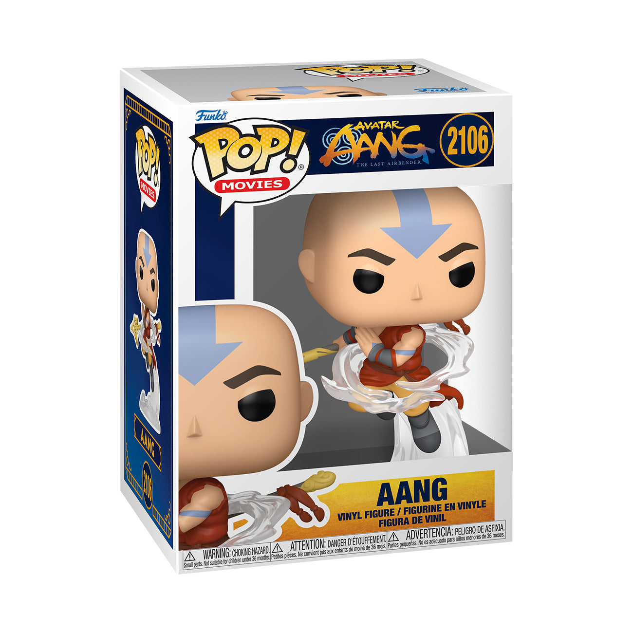 Imagen del producto Avatar: La leyenda de Aang - Aang Figura Funko Pop!