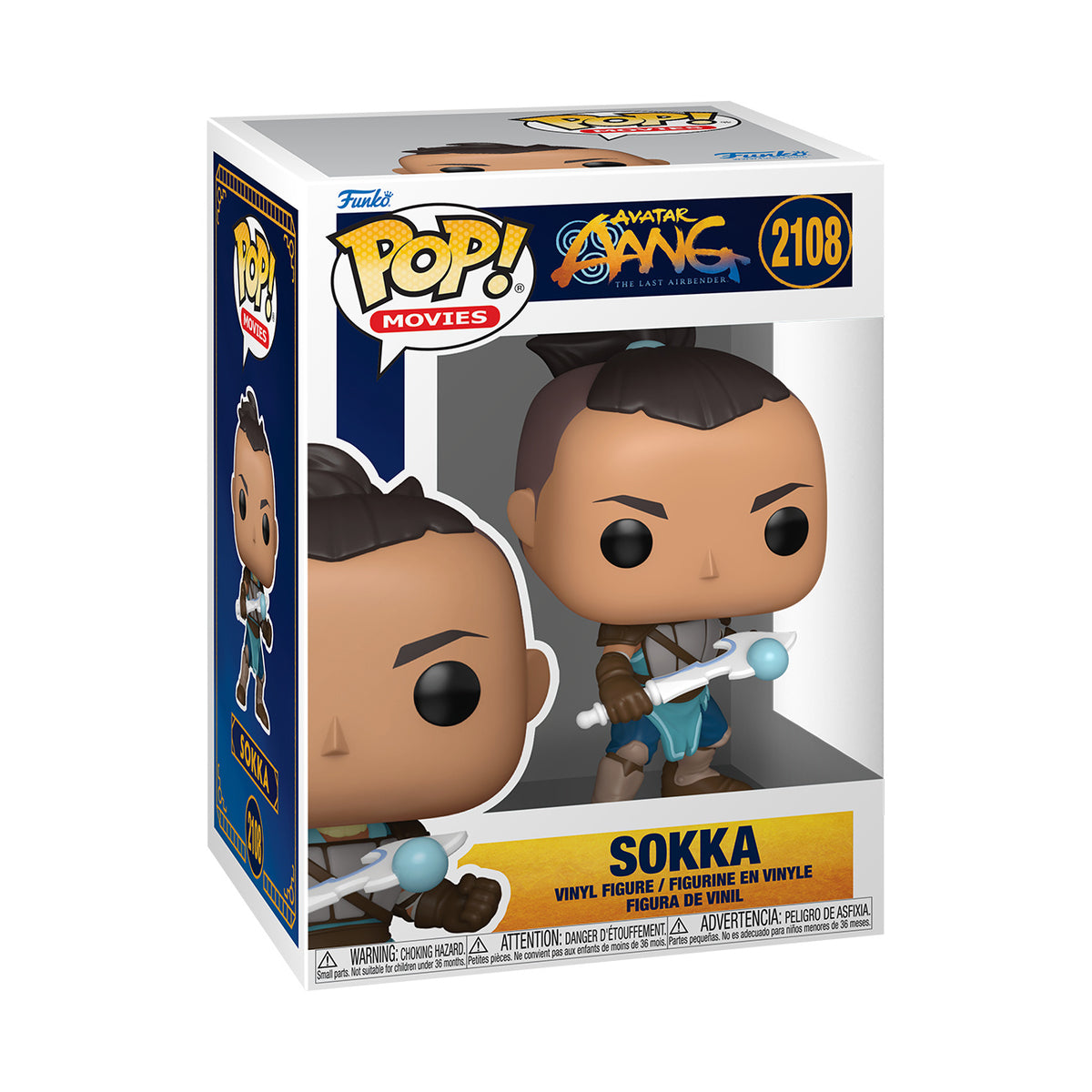 Imagen del producto Avatar: La leyenda de Aang - Sokka Figura Funko Pop!