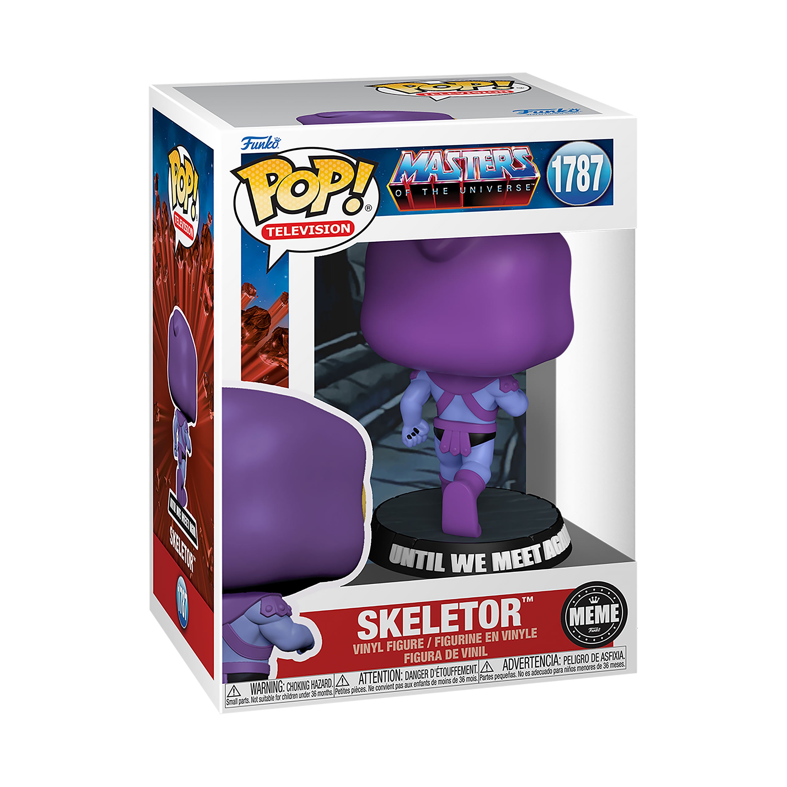 Imagen del producto Masters of the Universe - Skeletor Running Away Meme figura Funko Pop