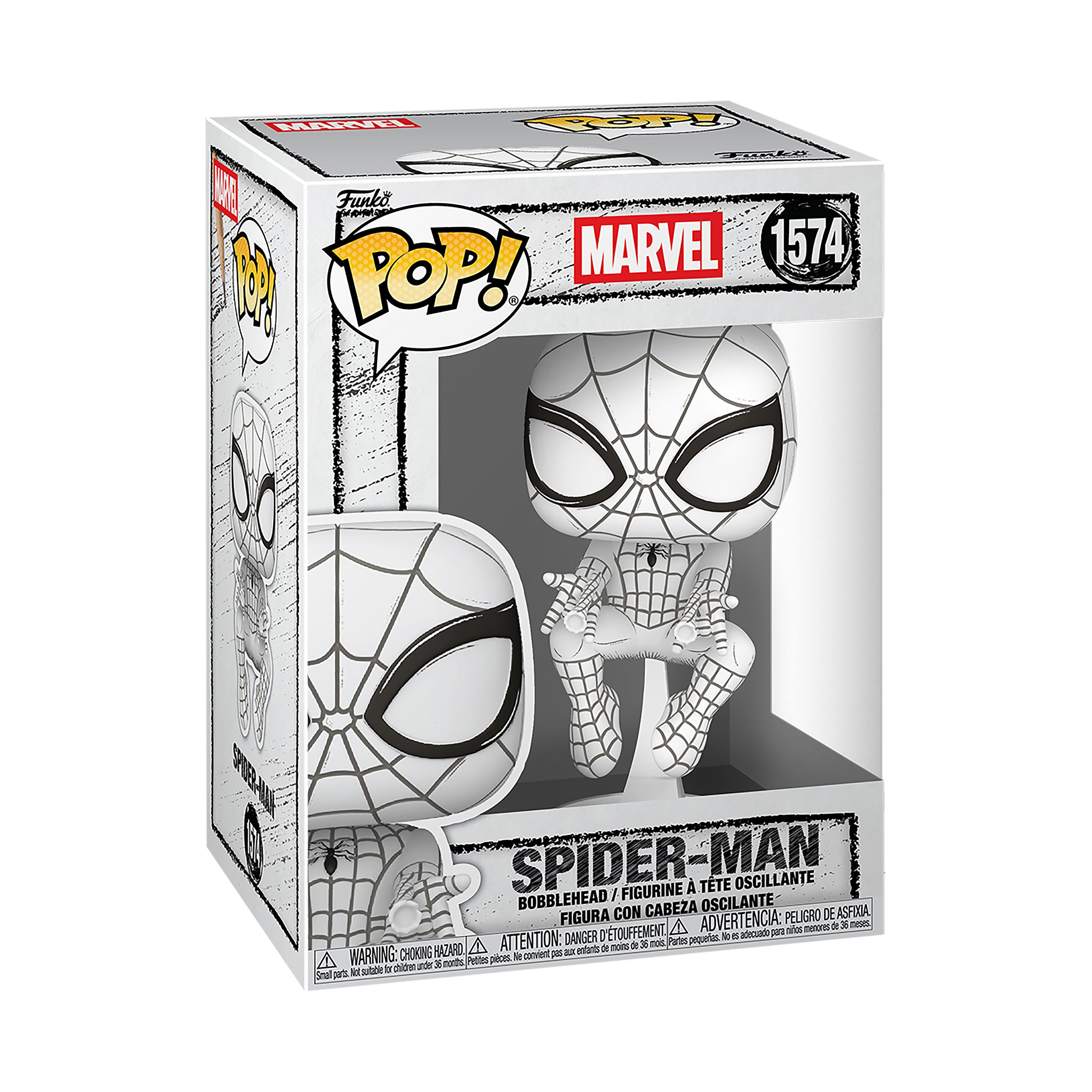 Imagen del producto Spider-Man – Figura Funko Pop Sketched