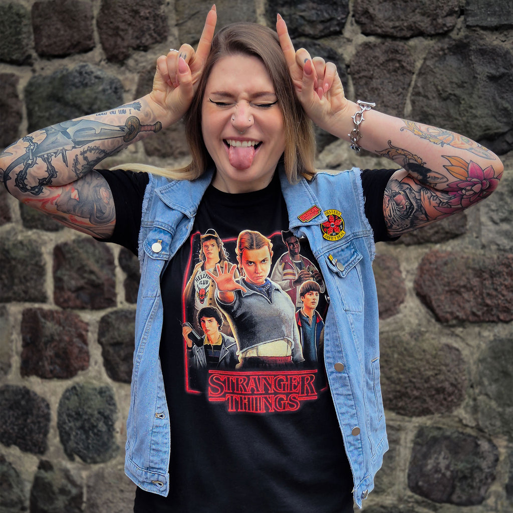 Product image Final Season Characters T-Shirt - Stranger Things