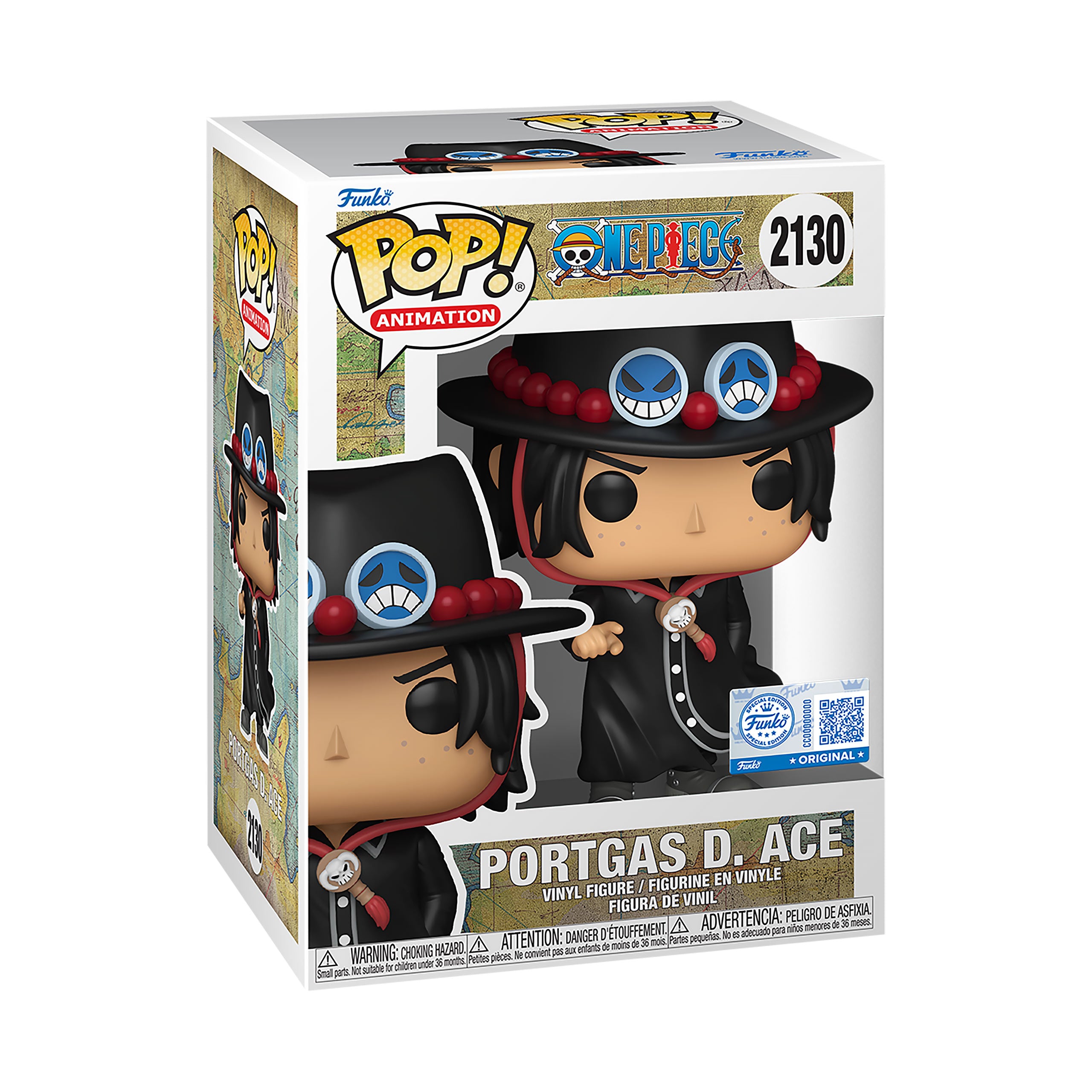 Imagen del producto One Piece - Portgas D. Ace Intro Figura Funko Pop!