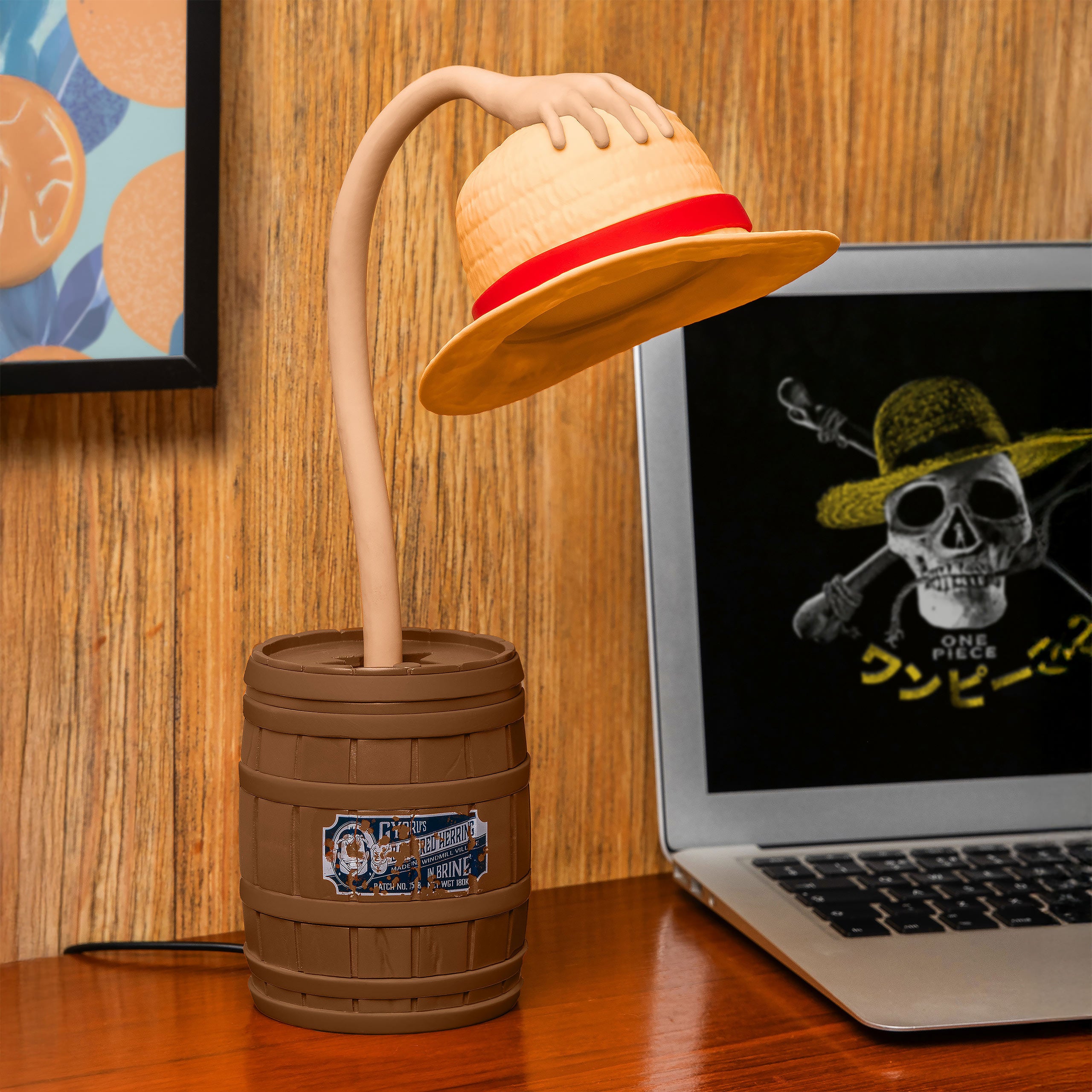 Imagen del producto One Piece - Lámpara de mesa Sombrero de Paja