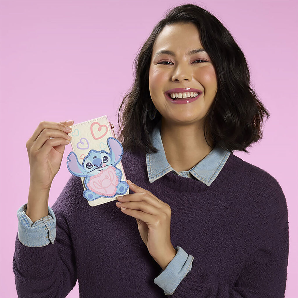 Imagen del producto Stitch Be Mine Tarjetero - Lilo & Stitch