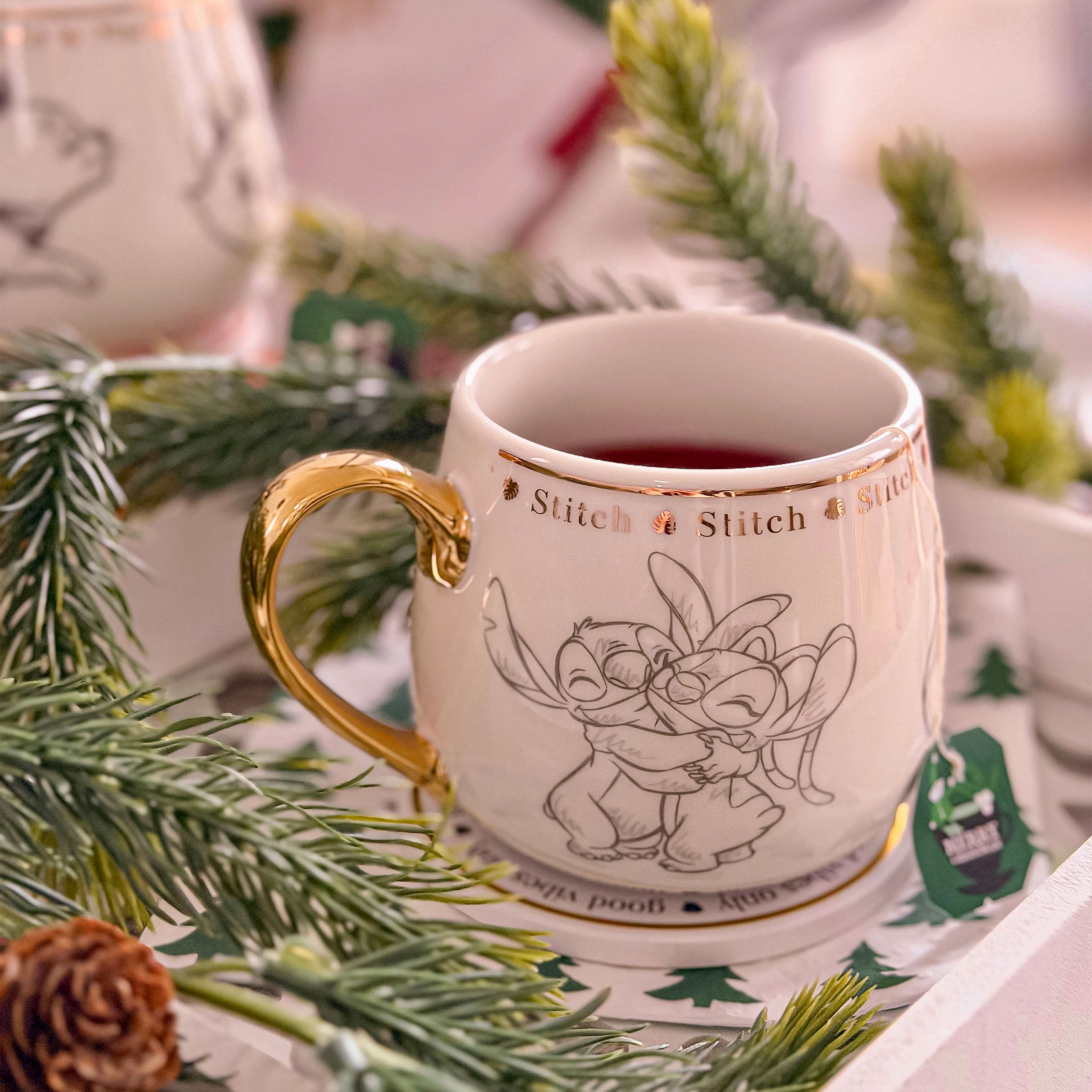 Imagen del producto Stitch Taza Premium de Coleccionista - Lilo & Stitch