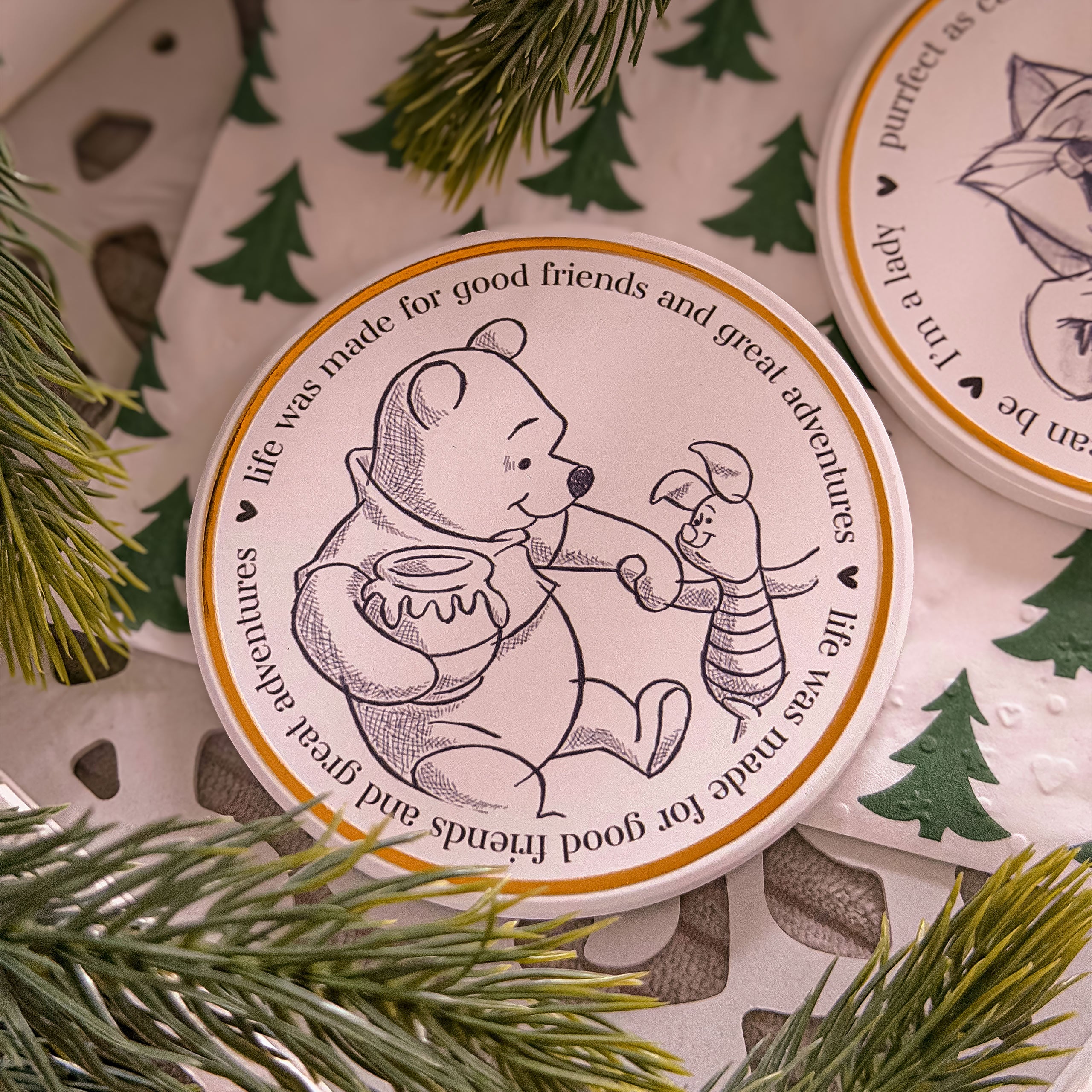 Imagen del producto Winnie the Pooh - Posavasos Amigos