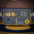 Imagen del producto Fallout: New Vegas - Réplica de la tarjeta de seguridad del Refugio 21 Edición Limitada