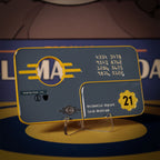 Imagen del producto Fallout: New Vegas - Réplica de la tarjeta de seguridad del Refugio 21 Edición Limitada