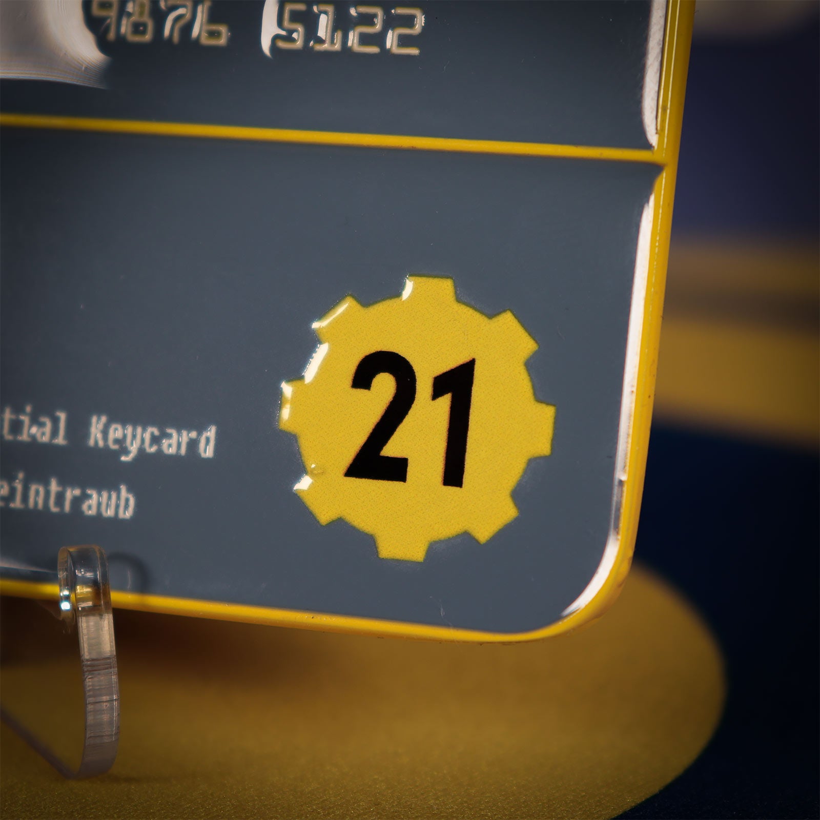 Imagen del producto Fallout: New Vegas - Réplica de la tarjeta de seguridad del Refugio 21 Edición Limitada