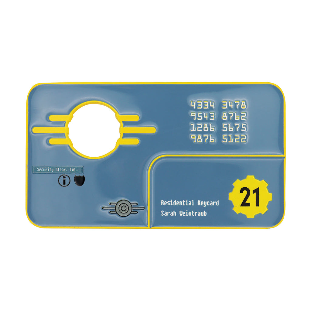 Imagen del producto Fallout: New Vegas - Réplica de la tarjeta de seguridad del Refugio 21 Edición Limitada