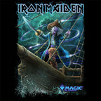 Imagen del producto Iron Maiden - Magic: The Gathering Captain N'Ghathrod camiseta negra