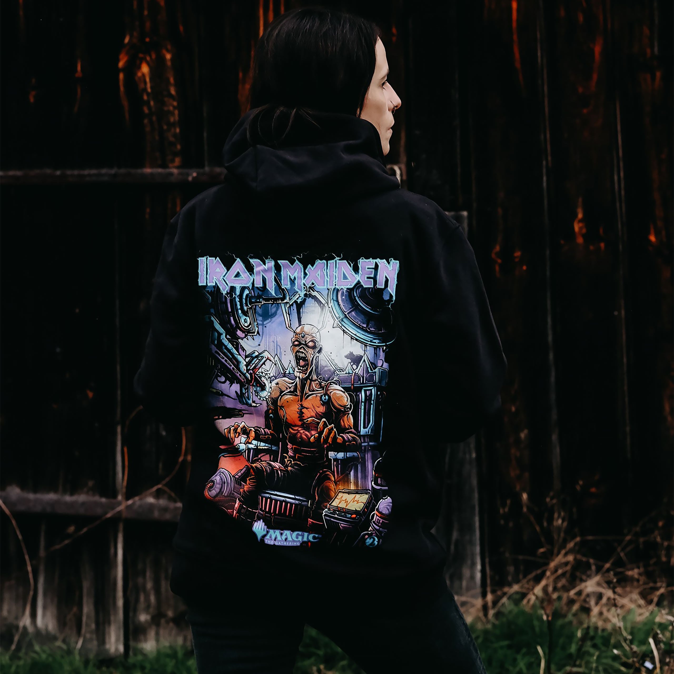 Imagen del producto Iron Maiden - Magic Minocrank Sudadera con capucha negra