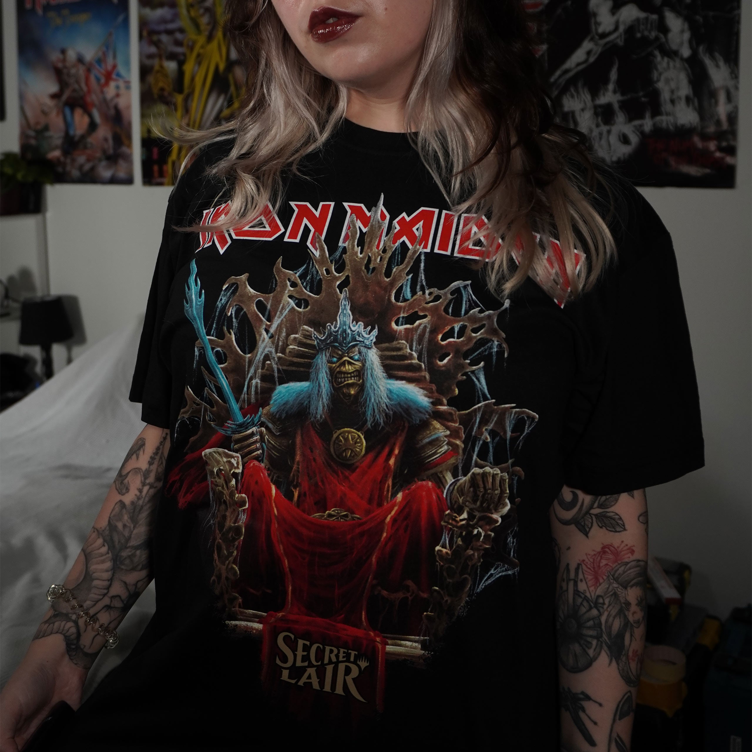 Imagen del producto Iron Maiden - Magic Nekusar camiseta negra