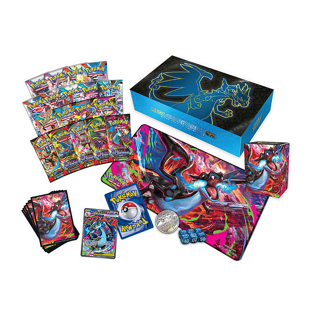Imagen del producto Pokémon - Mega-Charizard ex Caja Ultra Premium de cartas coleccionables