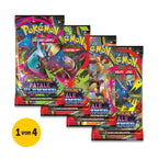 Imagen del producto Pokémon – Sobre de refuerzo de cartas coleccionables Mega-Evolución Llamas Fatales