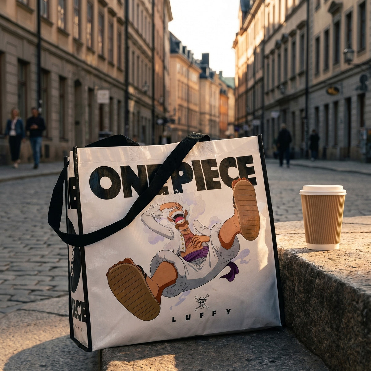 Imagen del producto One Piece: Gear 5 - Bolsa de compras Monkey D. Luffy