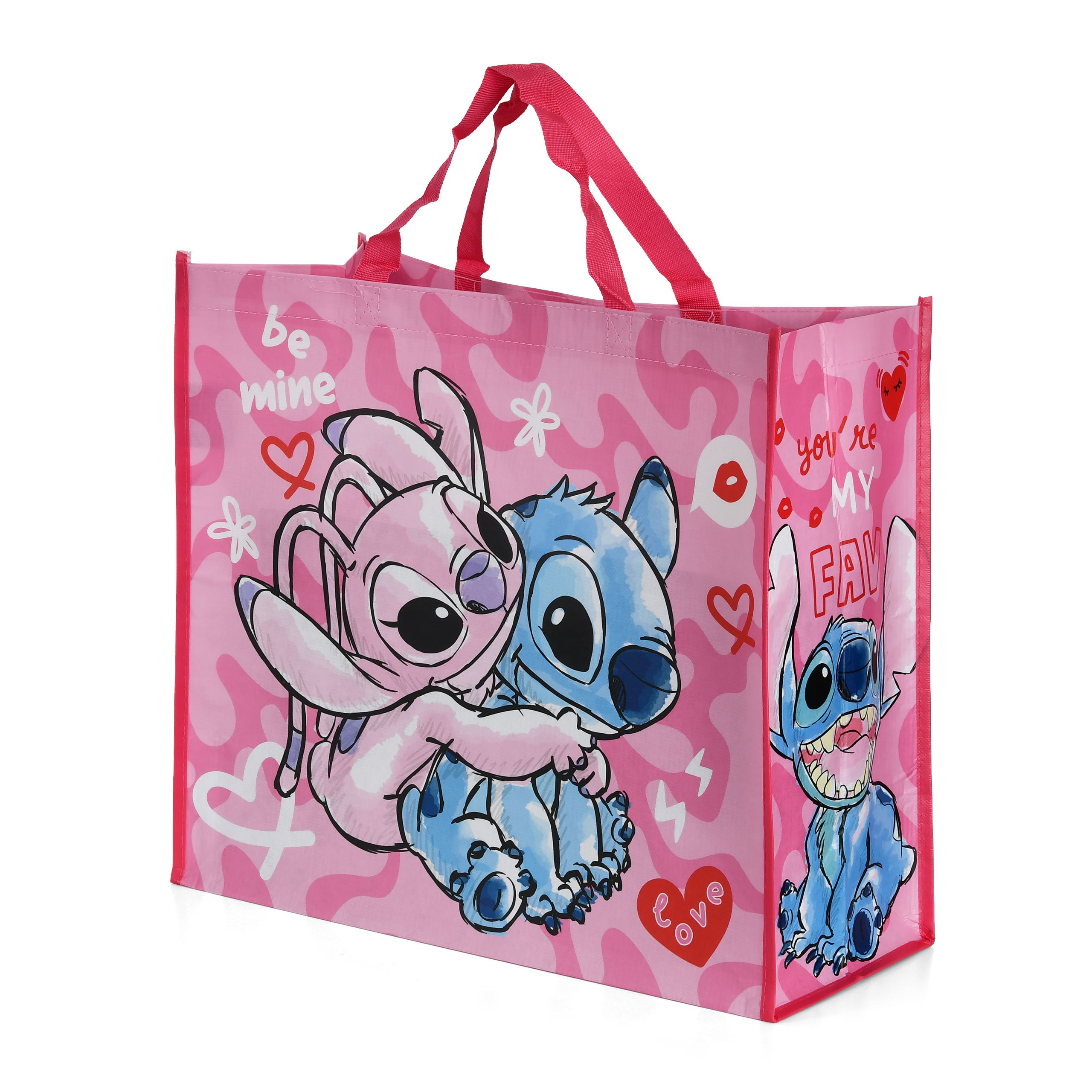 Imagen del producto Bolsa de la compra Stitch y Angel - Lilo & Stitch
