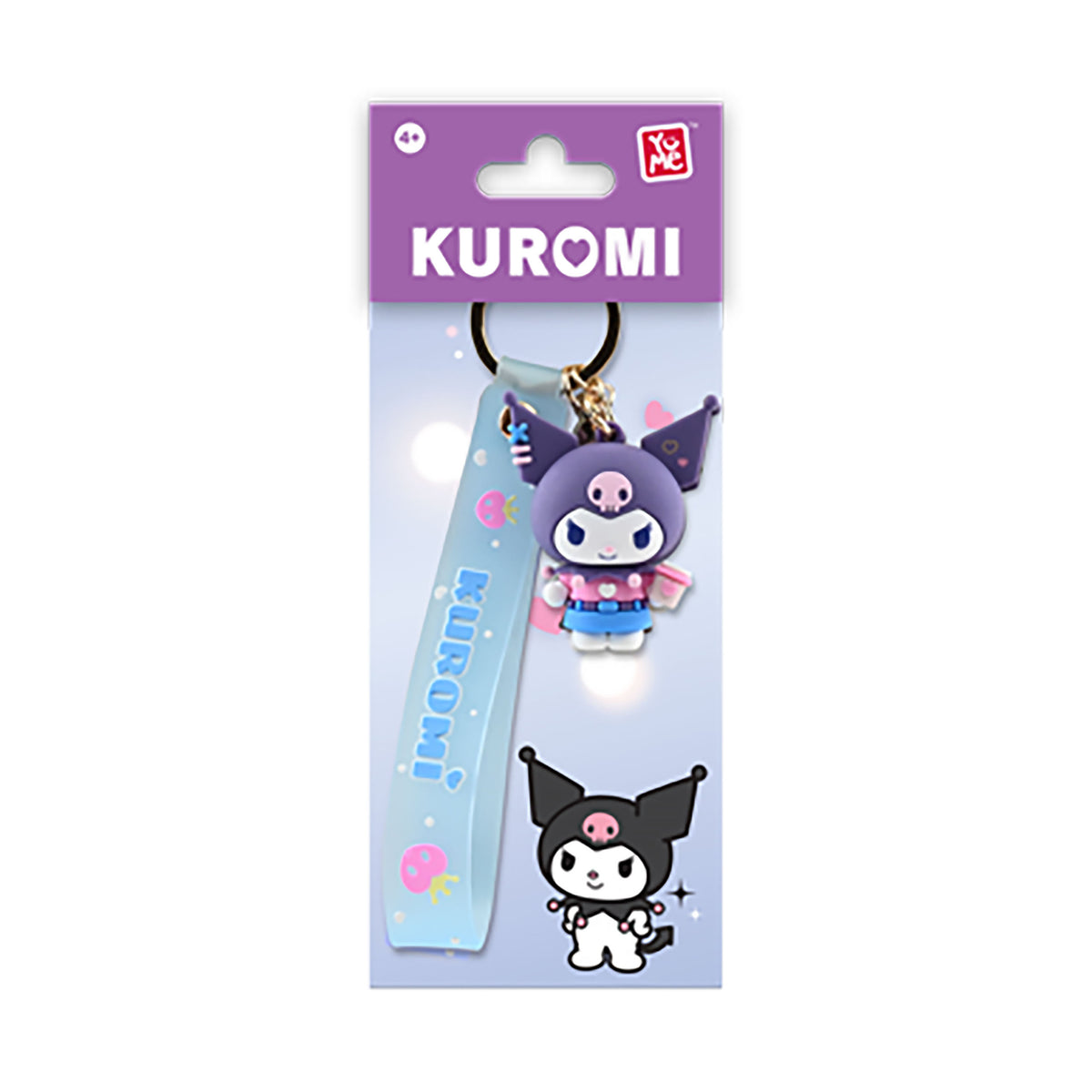 Imagen del producto Hello Kitty and Friends - Llavero sorpresa YuMe Kuromi Cute Outfit